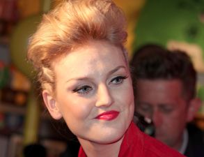 Little Mix’s Perrie Chows Down on Dog Food