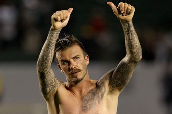 David Beckham Is Revealed as a Bit of a Joker