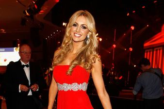 Rosanna Davison Poses With Ballotelli For Twitter Snap