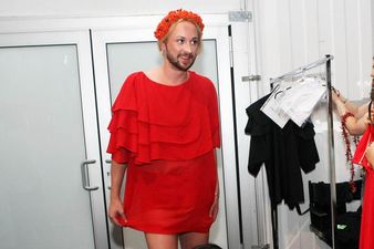 Marcel Ostertag Struts His Stuff on Catwalk in Own Designs