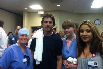 Christian Bale Visits Victims of the Colorado Shooting in Hospital