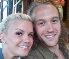 Kerry Cosies Up To New Man On The Scene