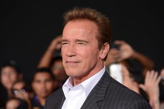Arnold Schwarzenegger Photobombs Son While Still Unconscious After Surgery