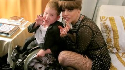 Lady Gaga Takes Some Time to Spend An Evening with A Special Little Monster