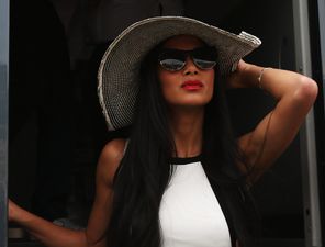 Photo Evidence: Hamilton In Shock As Scherzinger Snapped Canoodling With Chris Brown In Club