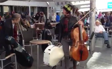 A Flash-Mob With A Difference: The Orchestra Strikes Back