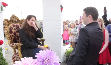 The Most Elaborate (And Romantic!) Irish Wedding Proposal You Will Ever See