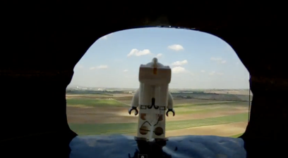 Everything is Better with Lego… ‘Stratos Jump Successful’, Toy Style
