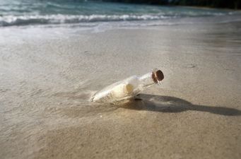 Message in a Bottle: Irish Boy Finds Message That Was Sent 8 Years Ago