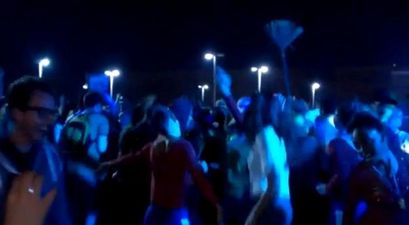 VIDEO: The Roof, The Roof, The Roof is Going to Go!