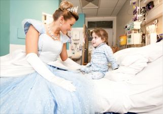Cinderella Makes A Fairytale Visit To Temple Street Hospital And Brings With Her A Touch Of Magic
