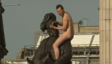 Naked As The Day He Was Born: What Caused This Chaos In London Today?