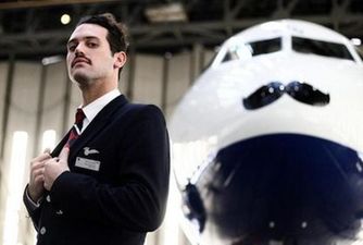 Movember Takes Off as Planes Get Moustache Makeovers