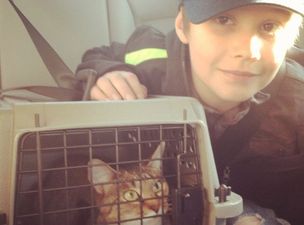 Betcha You Didn’t Expect That Daddy: American Father Buys A Pet Cat After Losing A Bet To His Kids