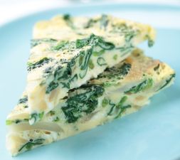 Lazy Saturday Brunch: Spinach, Potato and Feta Frittata
