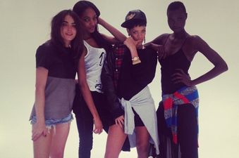 First Look: Rihanna Channels Snickers Style