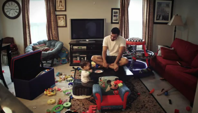 What REALLY Goes On When Mum Is Away: Video Shows Chaos… But All In The Name Of Fun