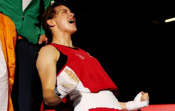 Viewers See Red As Golden Girl Katie Takes To The Stage