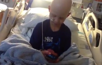 “Anybody Can Be As Strong As Him…”: One Young Boy’s Hero Calls Him For A Chat In Hospital