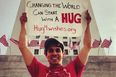 3,162 Hugs & Counting: The Man Who Has Made Hugging For Charity His Life’s Mission