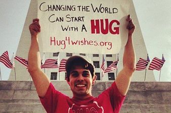 3,162 Hugs & Counting: The Man Who Has Made Hugging For Charity His Life’s Mission
