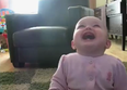 Head Thrown Back And The Giggles Just Keep On Coming! Nothing Beats An Uncontrollable Laughing Baby