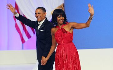 (First) Lady In Red -Michelle Obama Wows The Crowds In A Jason Wu Creation