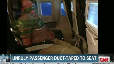 Passenger Causing Chaos On Plane? Get Your Duct-Tape And Just Do This