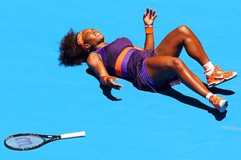 What a Trooper: Serena Williams Tweets Picture of Her Insanely Bad Ankle Sprain