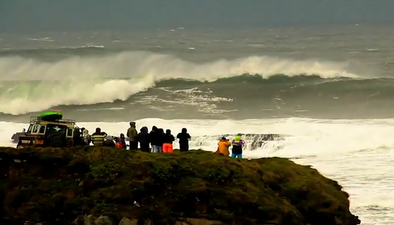 Battling The Irish Elements: The Surfers Who Braved The Sligo Swell This Week