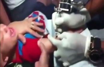 If You Think Ear-Piercing In Children Is Bad Look Away Now…