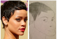 So Rihanna Must Have Been Flattered… One Kid’s Celebrity Artwork Goes Viral