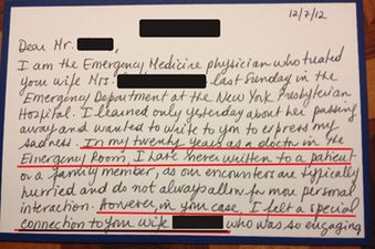 “She Had A Great Spirit” Letter From A Compassionate Doctor To A Bereaved Family Goes Viral