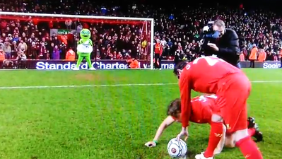 VIDEO: This Is Why You Shouldn’t Lean Too Close To The Ball John Bishop, Ouch