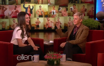 VIDEO: Mila’s All Loved Up! Blushes, Giggles And Cries When Ellen Asks About Kutcher