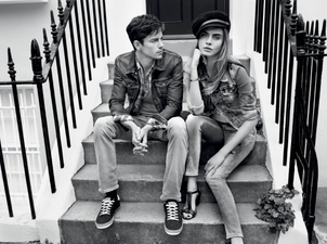 Perfect in Pepe – Model of the Moment Cara Delevingne Bags Another Campaign