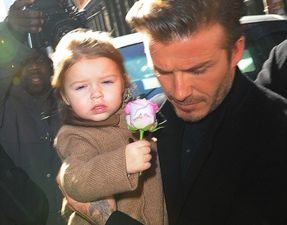 Following In Mama’s Fashionable Footsteps – Harper Takes To The Runway!