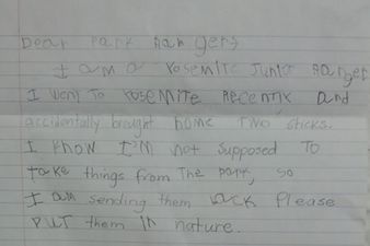 “Please Put These Back In Nature” Adorable Letter From Little Girl Goes Viral