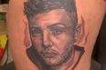 Massive Fan Then? Yes, That Is A Tattoo Of James Arthur’s Face On Her Leg