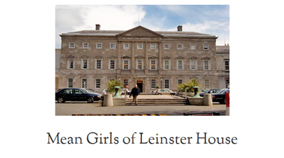 “On Wednesdays, Ming Wears Pink”: Mean Girls, Leinster House Style