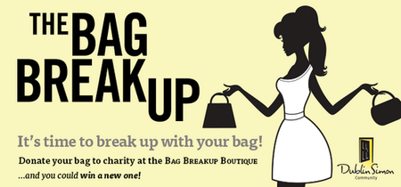 Dundrum Town Centre Launches The Bag Breakup in aid of The Dublin Simon Community