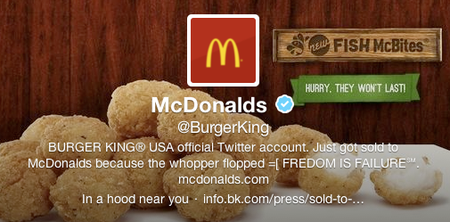 Clowning Around – Burger King Twitter Account HACKED… By McDonalds?!