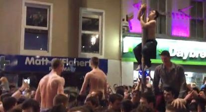 VIDEO: Galway RAG Week Antics Outside Supermacs