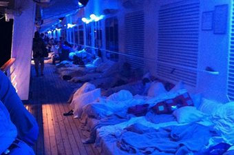 Passengers Safe On Land, But Photos Of Sewage-Filled Ship Experience Begin To Circle Online