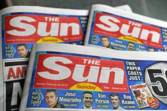 Have You Seen The Front Page Of The Sun Today?