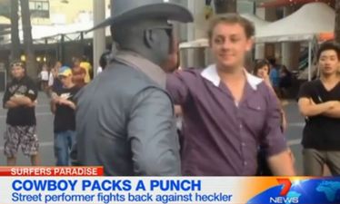 VIDEO: Street Performer Can Take No More: What Happens If You Heckle Them Enough