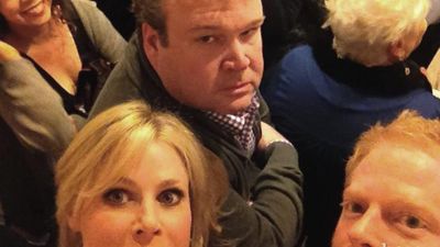 Just As Funny In “Real Life”: Modern Family Crew Tweet And Video Their Stuck-In-A-Lift Great Escape