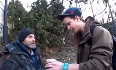 VIDEO: Street Magician Knows How To Make A Homeless Man’s Day