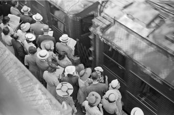 Bump On Board – That’s One Way To Get A Seat At Rush Hour!