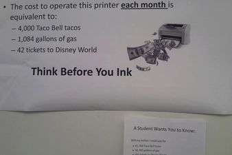 “I’ll Print Whatever I Want!” One Student Tells Their University How It Is